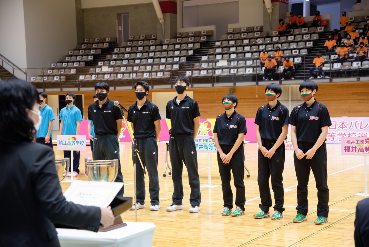 春の高校バレー 福井県代表者決定戦女子 優勝｜お知らせ｜福井工業大学附属 福井高等学校